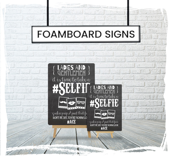 Foamcore Signs