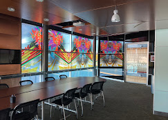 Corporate Conference Room Glass Art in Tempe, AZ