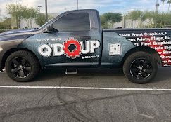 Fleet truck wrap installed for commercial client in Tempe, AZ